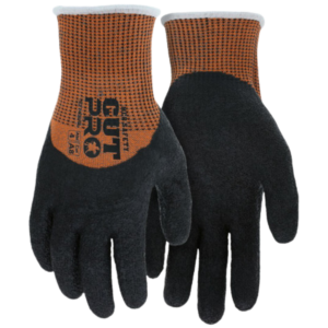 Heavy-Duty Latex Grip Cut Safety Gloves